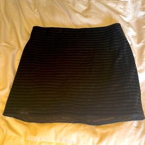 NWOT BCBGeneration velvet/velour skirt